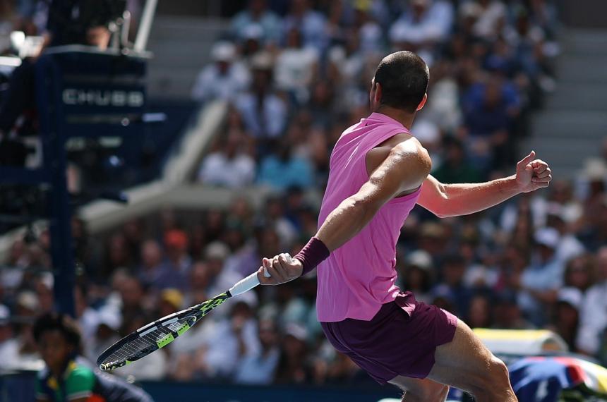 Alcaraz sigue a paso firme en el US Open