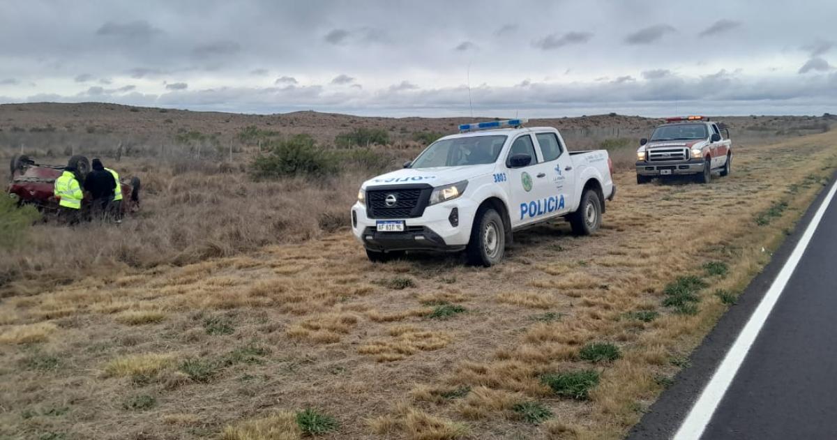 Una mujer de Tierra del Fuego murioacute en un vuelco cerca de Santa Isabel