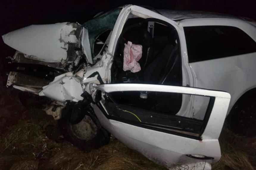 Conductor alcoholizado se despistoacute en la Ruta 5 y chocoacute contra los aacuterboles