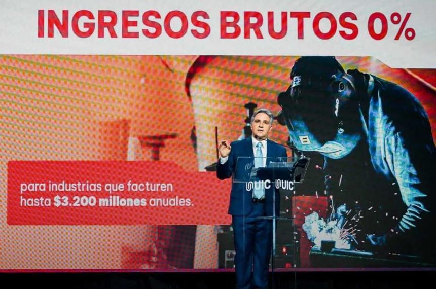 Llaryora anuncioacute que las pymes industriales pagaraacuten 0-en-porciento- de Ingresos Brutos en Coacuterdoba