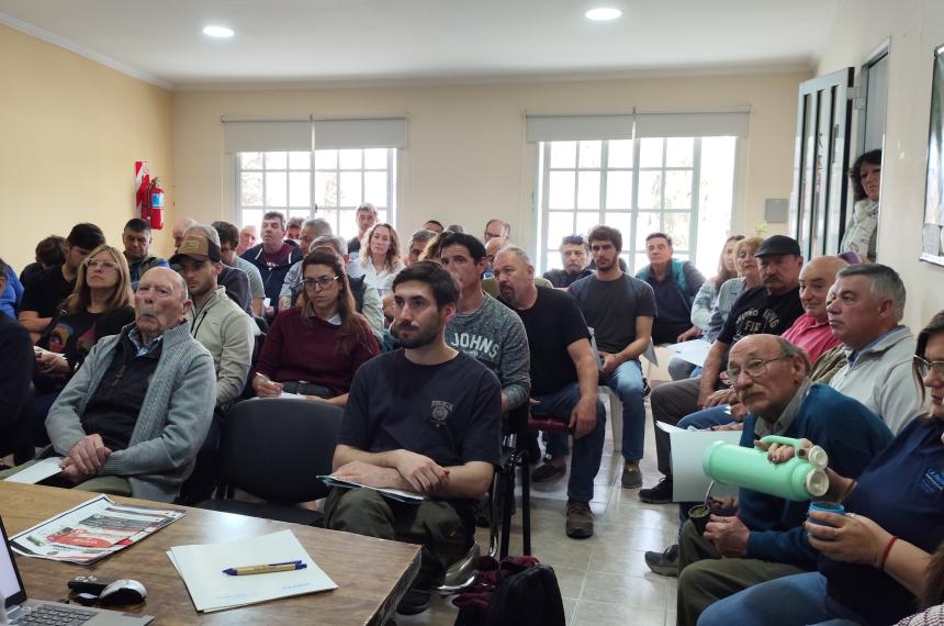 Productores de La Adela hicieron escuchar sus planteos y demandas