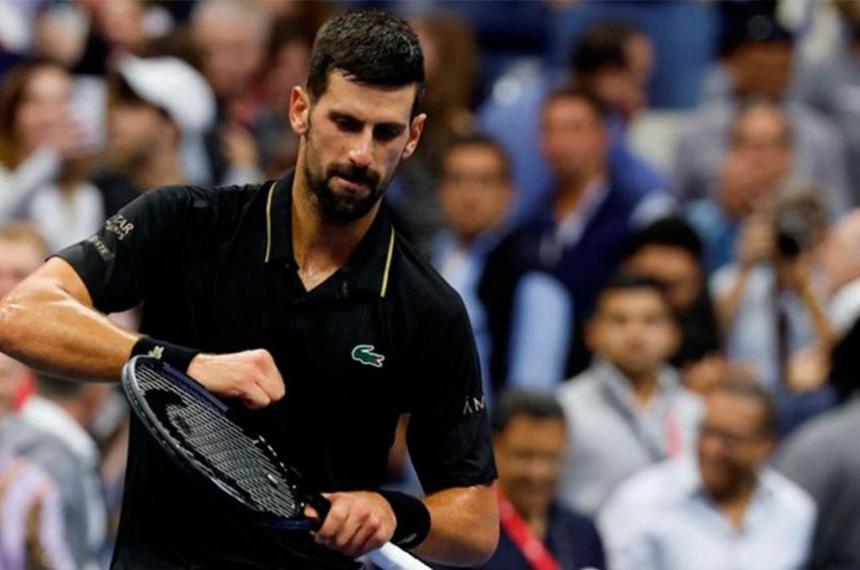 Djokovic vencioacute a Fritz en el US Open y sorprendioacute con un particular festejo