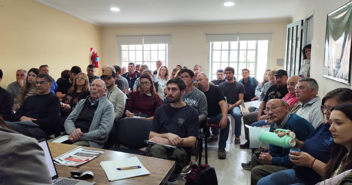 Productores de La Adela hicieron escuchar sus planteos y demandas