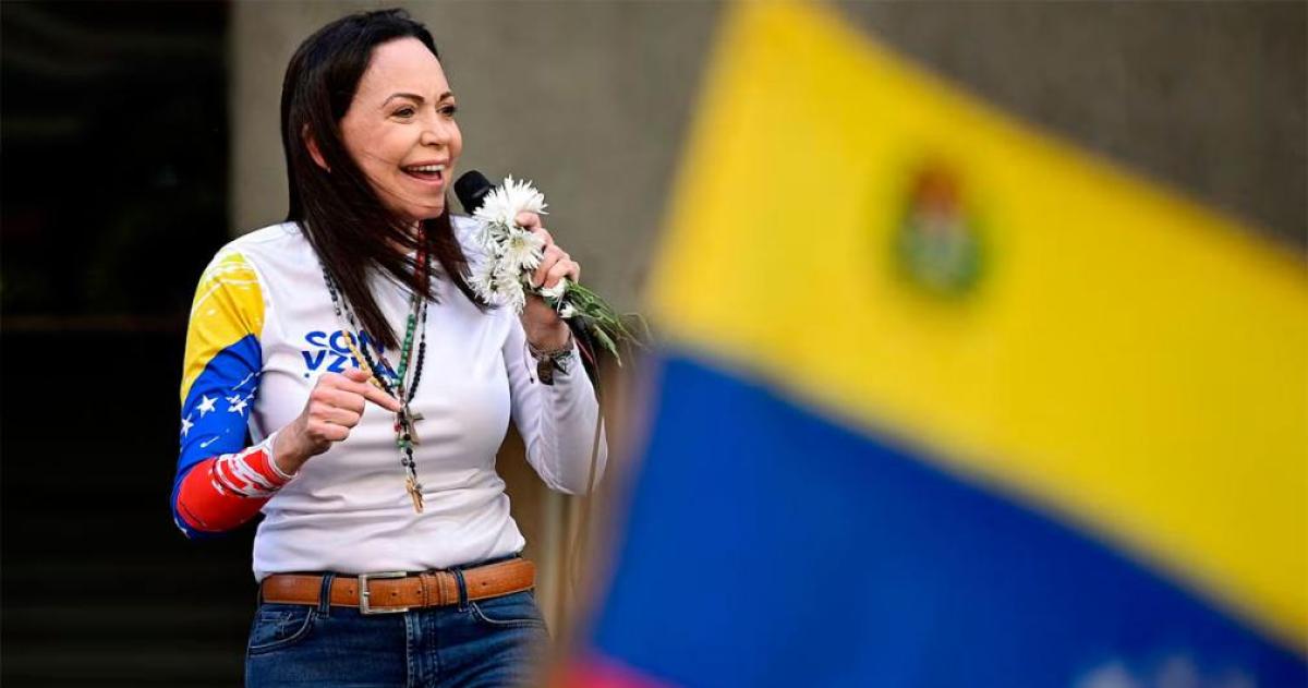 Mariacutea Corina Machado desde la clandestinidad- Los diacuteas de esa organizacioacuten criminal estaacuten contados