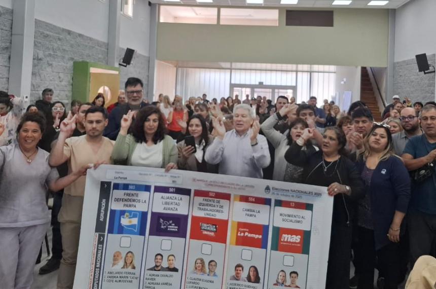 UPCN llamoacute a militar el voto por el Frente Defendemos La Pampa