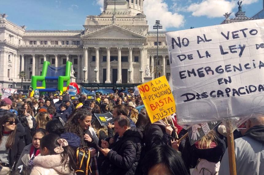 Gran derrota de Milei- el Senado rechazoacute el veto en Discapacidad y la ley deberaacute ser promulgada