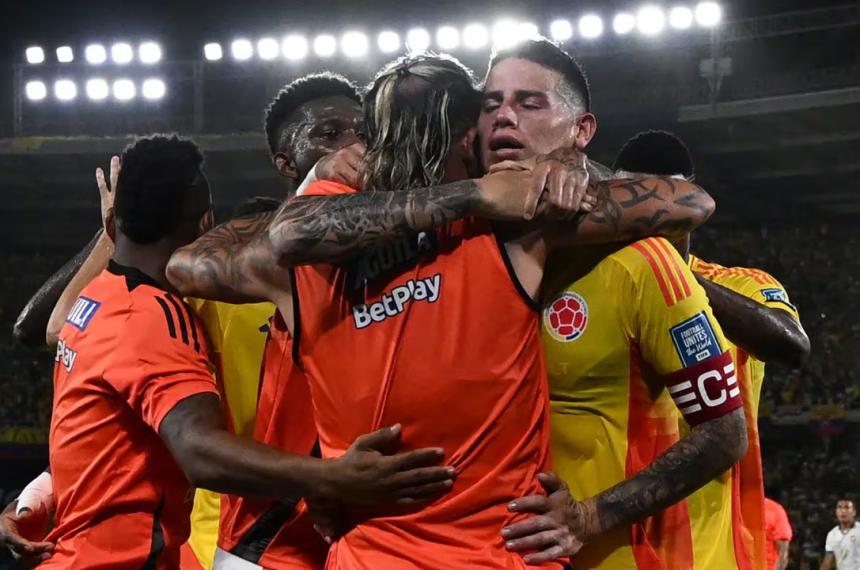 Colombia volvioacute a la victoria y va al Mundial