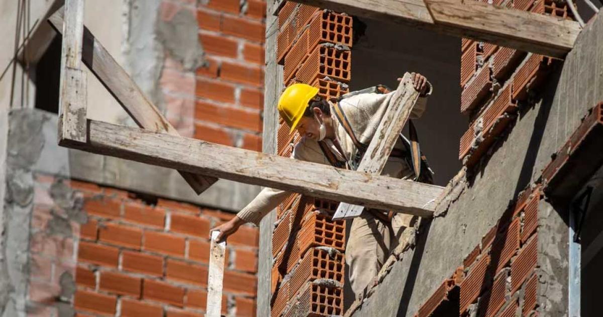 Fuerte caiacuteda de la venta de insumos para la construccioacuten en agosto