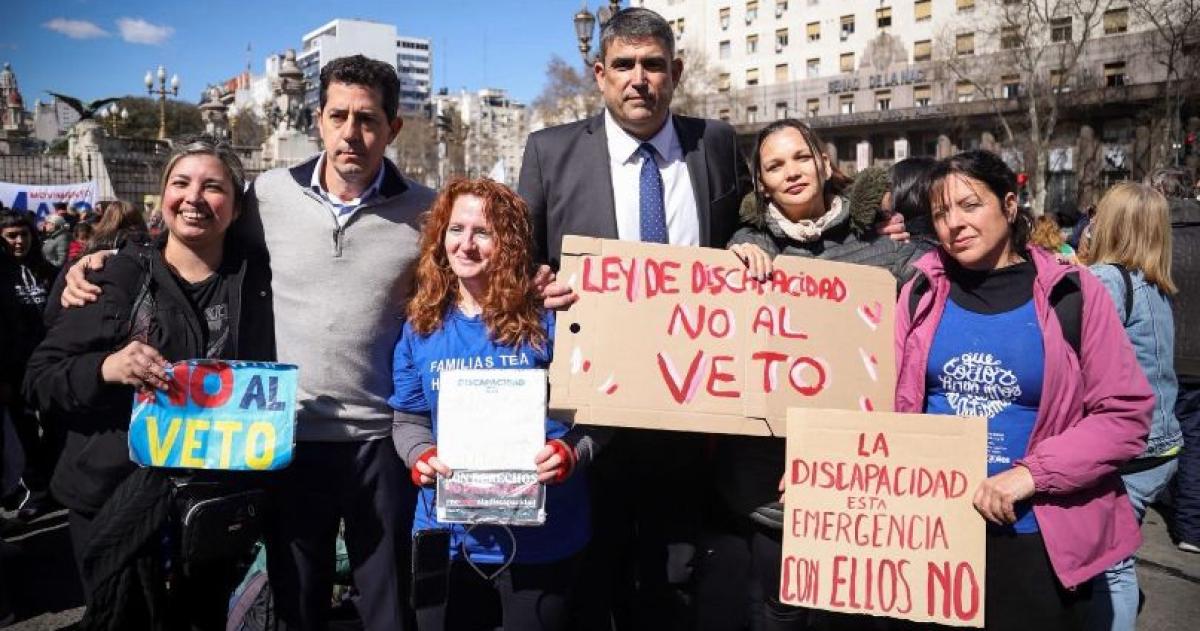Gran derrota de Milei- el Senado rechazoacute el veto en Discapacidad y la ley deberaacute ser promulgada
