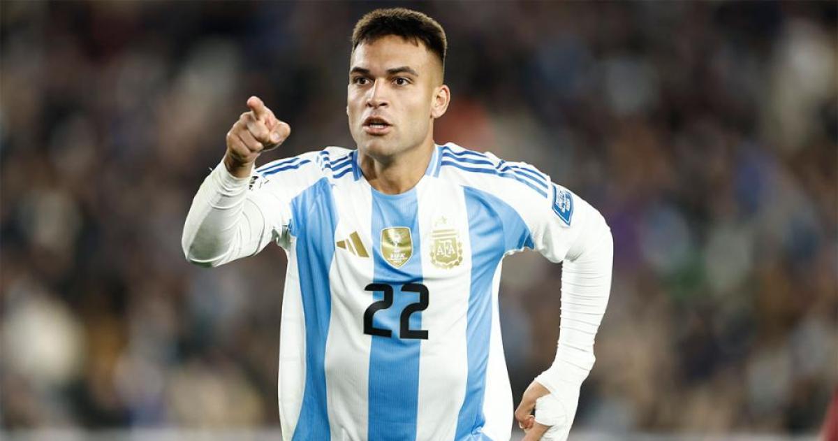 Lautaro Martiacutenez superoacute a Maradona y ya es el quinto goleador histoacuterico de la Seleccioacuten