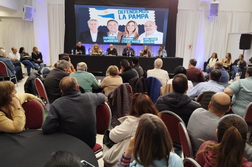 Ziliotto pidioacute a la militancia defender La Pampa en las elecciones de octubre