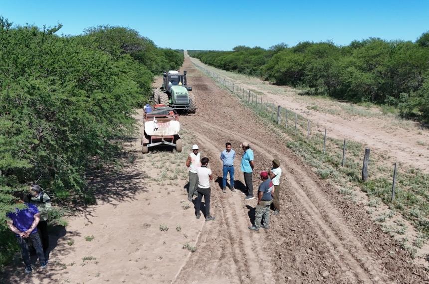 Defensa Civil destacoacute la importancia de las picadas en la prevencioacuten de incendios