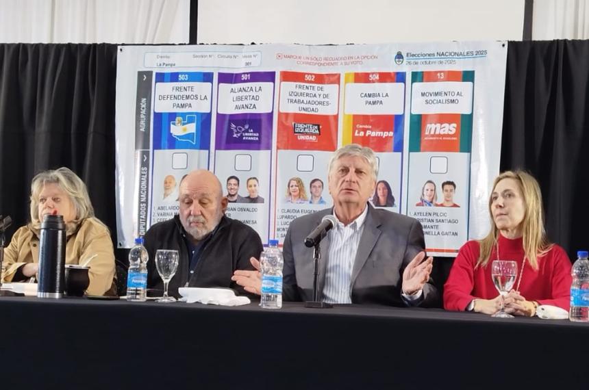Ziliotto reunioacute a los intendentes para dar un impulso a la lista de Defendemos La Pampa