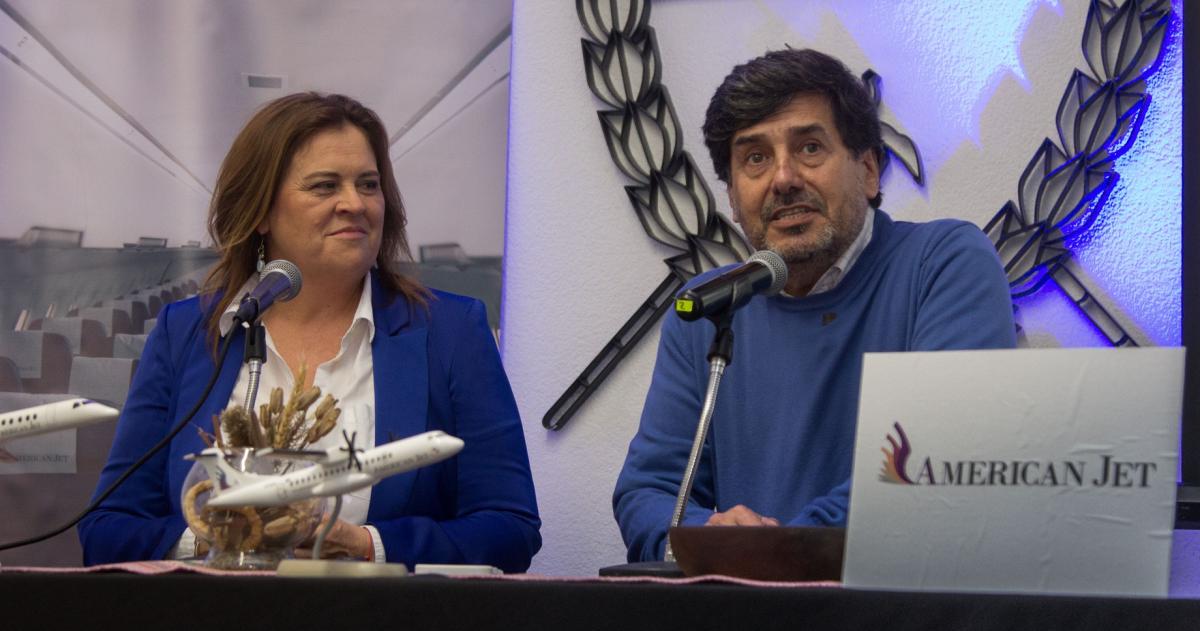 Alonso destacoacute el rol de empresarios locales en el regreso de los vuelos a Pico