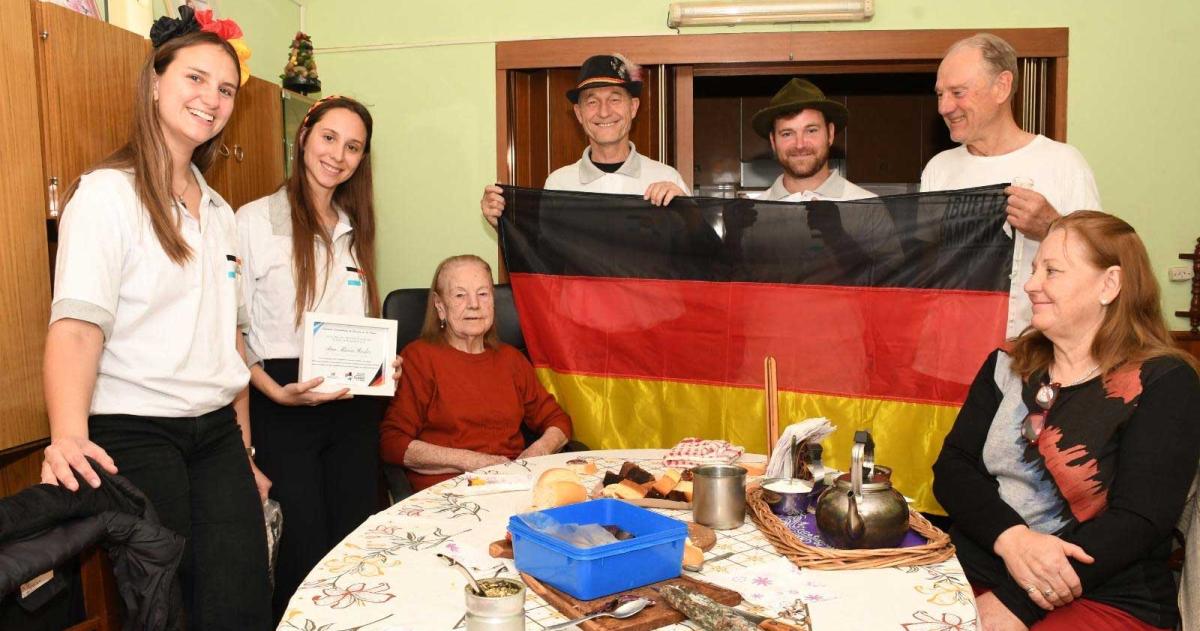 Ana Mariacutea Resler memoria viva de Embajador Martini
