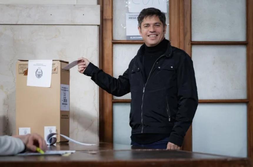 Axel Kicillof- Es una eleccioacuten muy importante todos le estaacuten dando gran relevancia