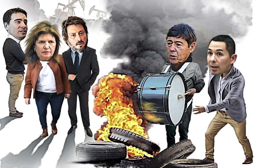 Un piquete sin protocolos