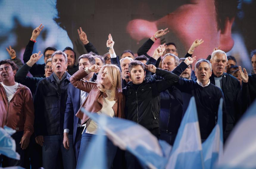 Kicillof celebroacute su triunfo con un mensaje a Milei- Te dieron una orden gobernaacute para el pueblo