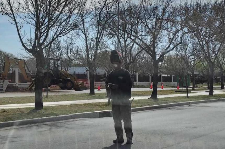 Riesgo en la avenida Spinetto- rompen un cantildeo de gas y obligan a acordonar la zona