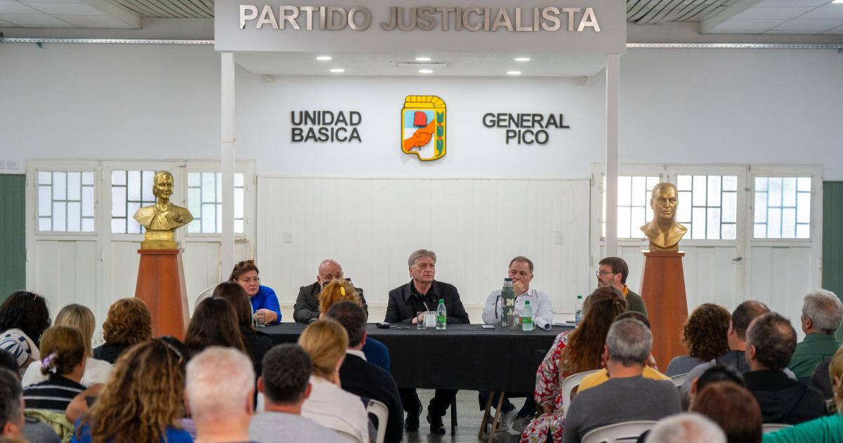 Ziliotto en Pico y sin Alonso bajoacute liacutenea para organizar la campantildea