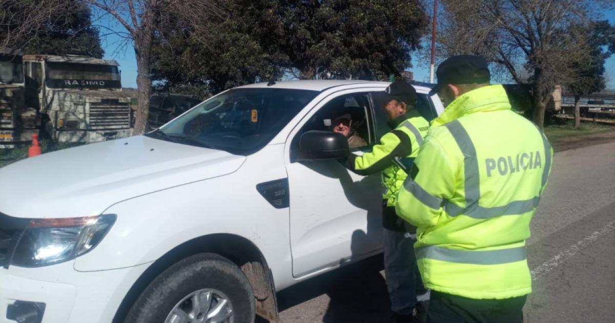 Nueve conductores alcoholizados y un intento de picadas frustrado