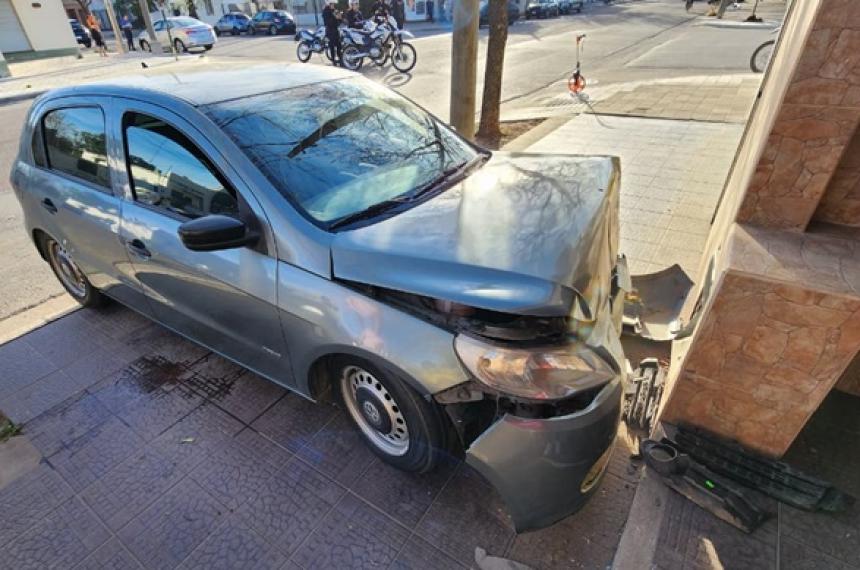 Un herido por un choque en General Pico