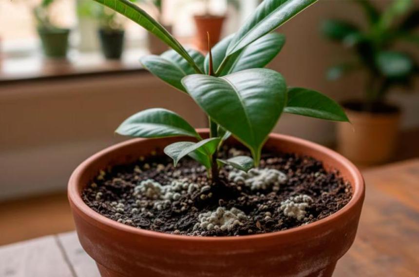 iquestPor queacute la tierra de tus plantas se pone blanca y coacutemo solucionarlo