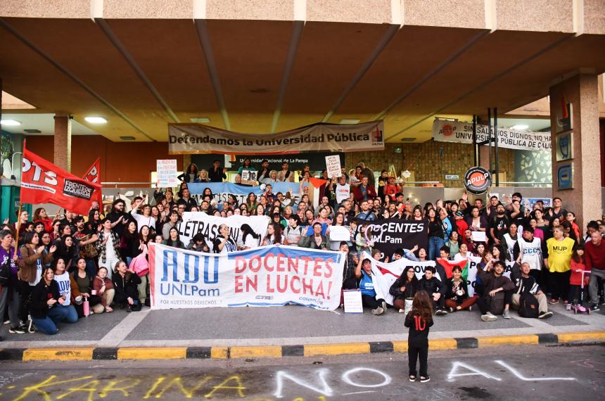 Ruidazo contra el veto de Milei a la Ley de Financiamiento Universitario