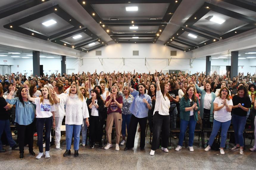 Encuentro de mujeres peronistas en Santa Rosa
