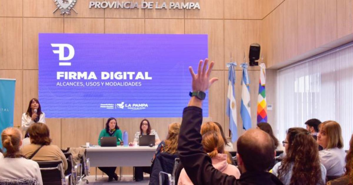 Conectividad y Modernizacioacuten superoacute las mil firmas digitales tramitadas