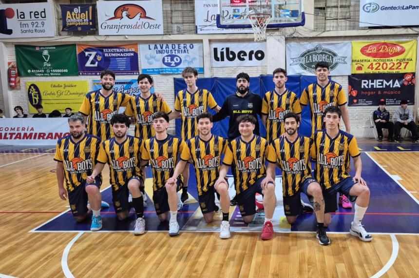 All Boys campeoacuten del Provincial de baacutesquet