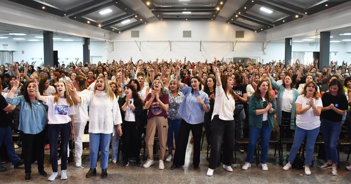 Encuentro de mujeres peronistas en Santa Rosa