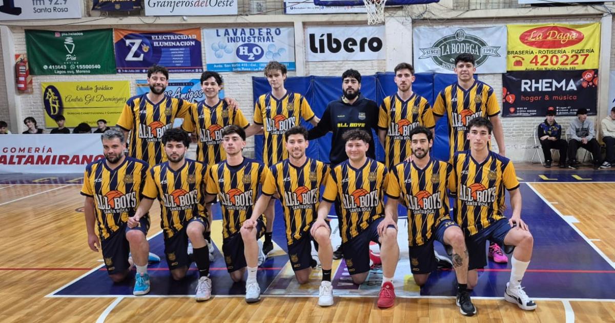 All Boys campeoacuten del Provincial de baacutesquet