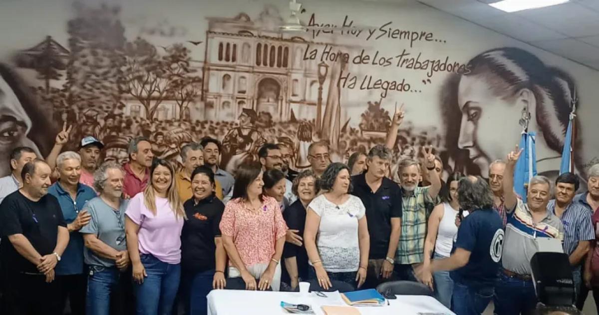 La nueva Corriente Sindical Pampeana iquestla pata gremial de Di Naacutepoli
