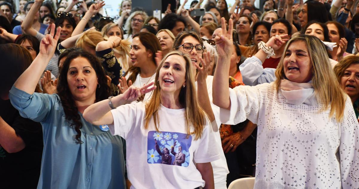 Encuentro de mujeres peronistas en Santa Rosa