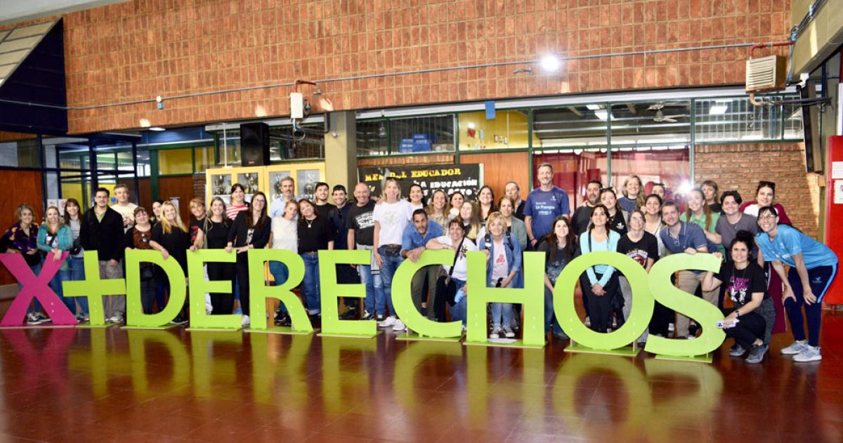 Realicoacute fue sede de la segunda jornada del programa X  Derechos 2025