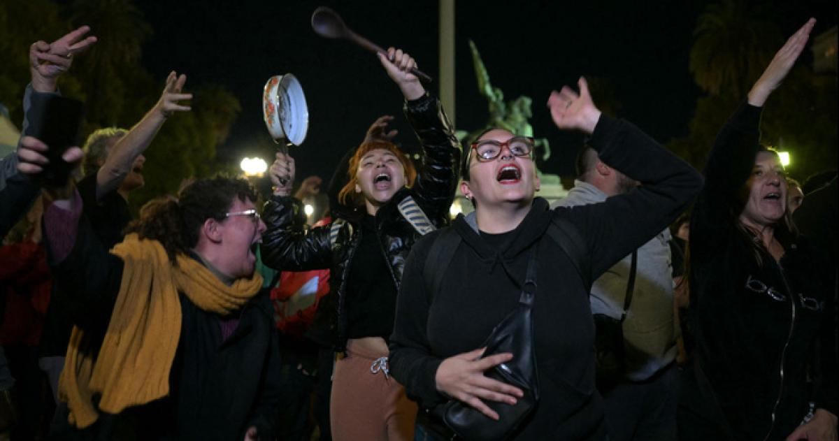 En el horario de la cadena nacional de Milei habraacute un ruidazo autoconvocado