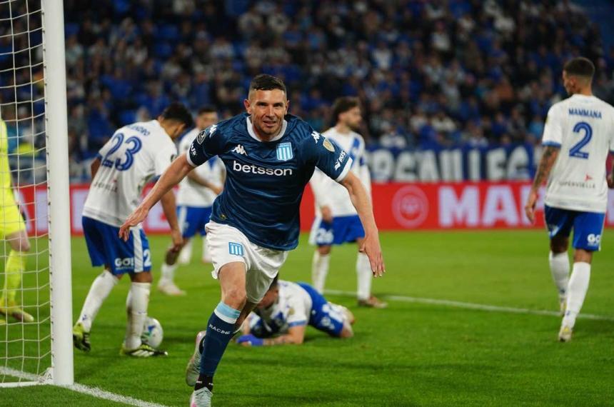 Racing le ganoacute la ida a Veacutelez en cuartos de la Libertadores