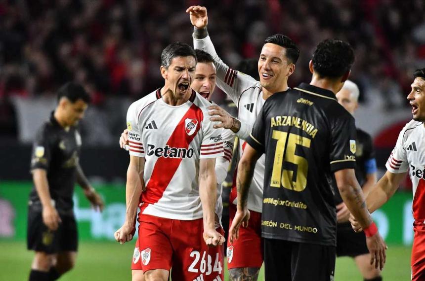 Copa Libertadores- River enfrenta a Palmeiras en el Monumental 