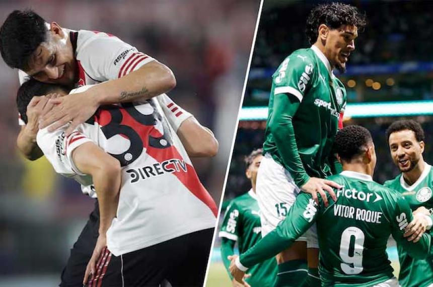 Copa Libertadores- River enfrenta a Palmeiras en el Monumental 