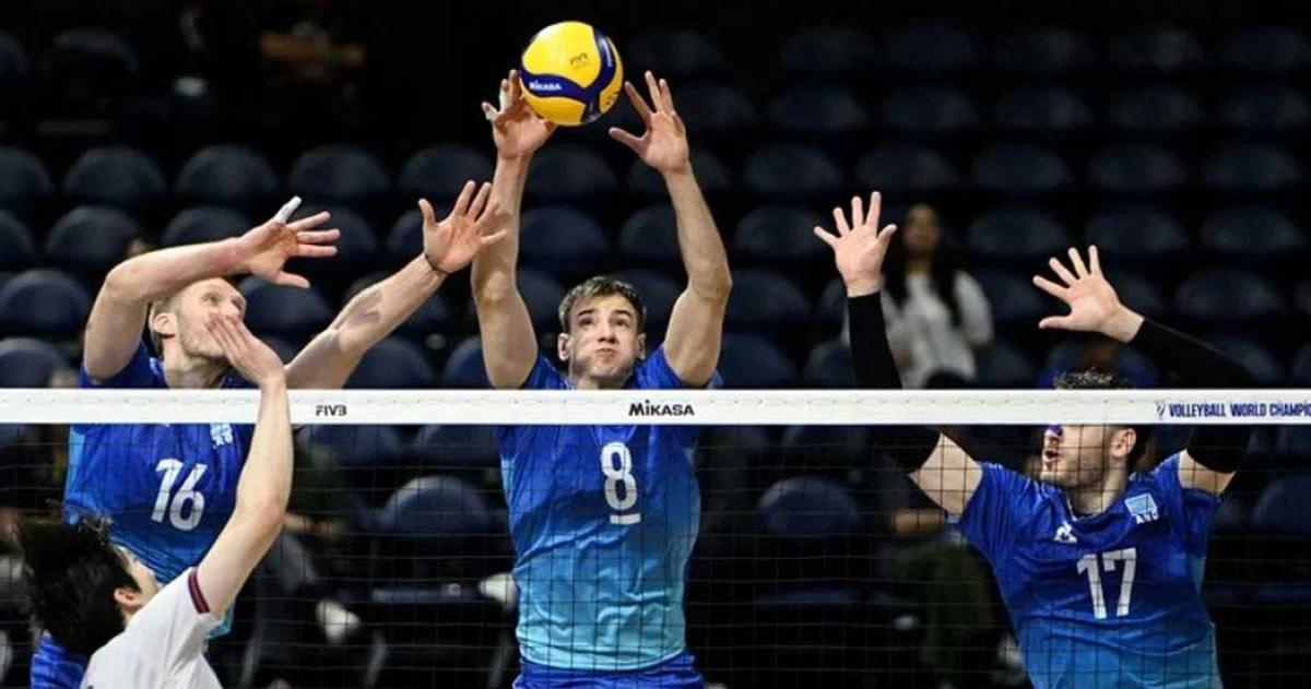 Mundial de Voacuteley- la seleccioacuten argentina se enfrenta con Francia