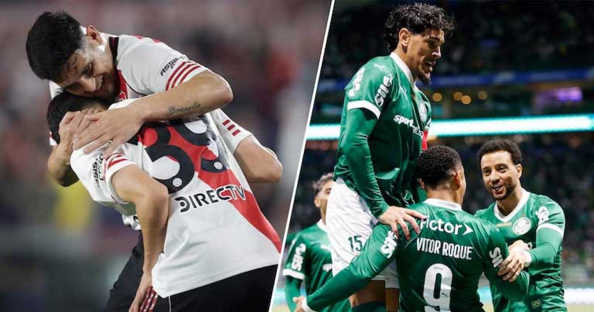 Copa Libertadores- River enfrenta a Palmeiras en el Monumental 