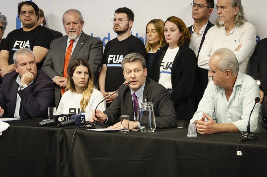 Alpa desmintioacute a Milei y salioacute al cruce del presupuesto