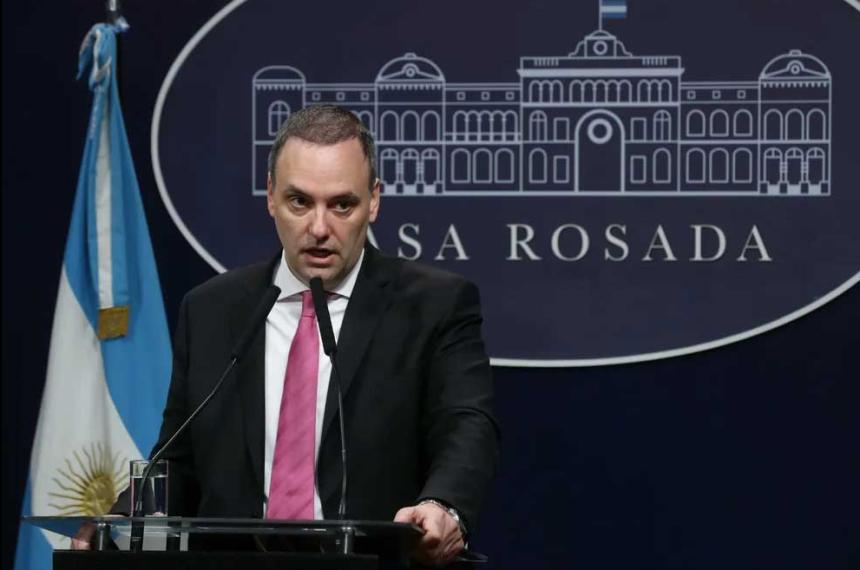 Manuel Adorni- Falloacute un esquema poliacutetico que no quiere que la Argentina avance