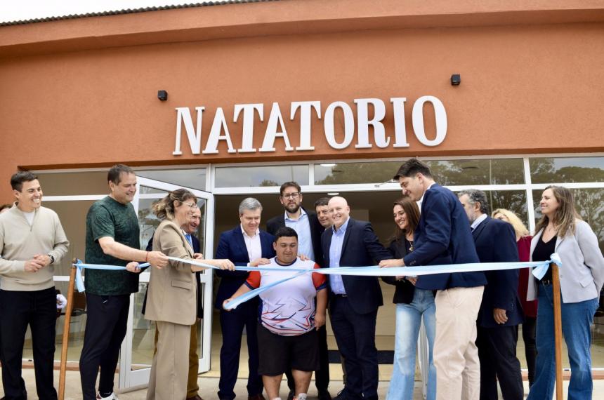 Inauguraron un Centro Integral de Rehabilitacioacuten en Miguel Riglos
