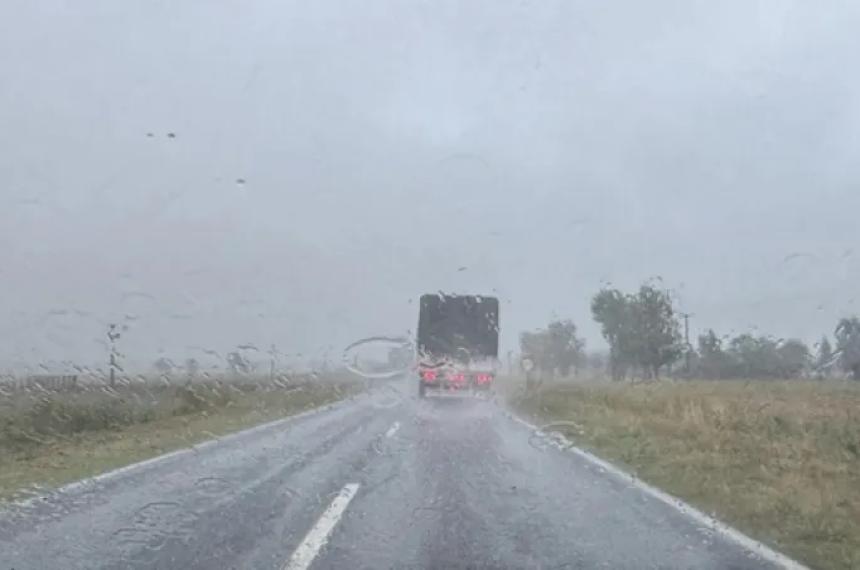 Complicaciones en rutas y caminos de la provincia por las lluvias