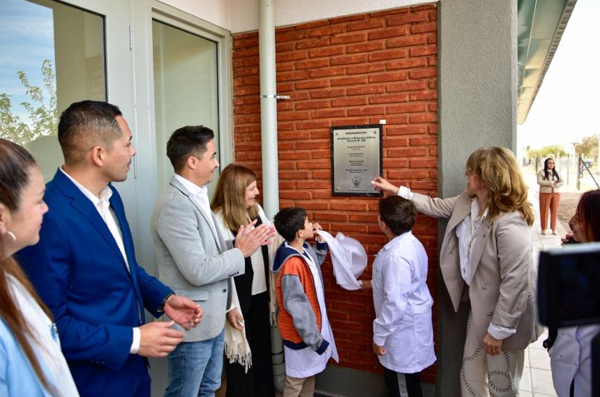 Inauguraron la refaccioacuten de la Escuela 248 en 25 de Mayo
