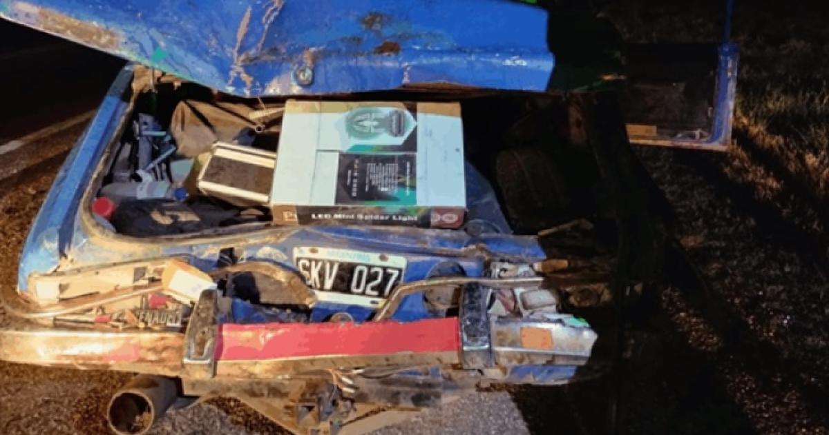 Choque por alcance en la Ruta Nacional 5