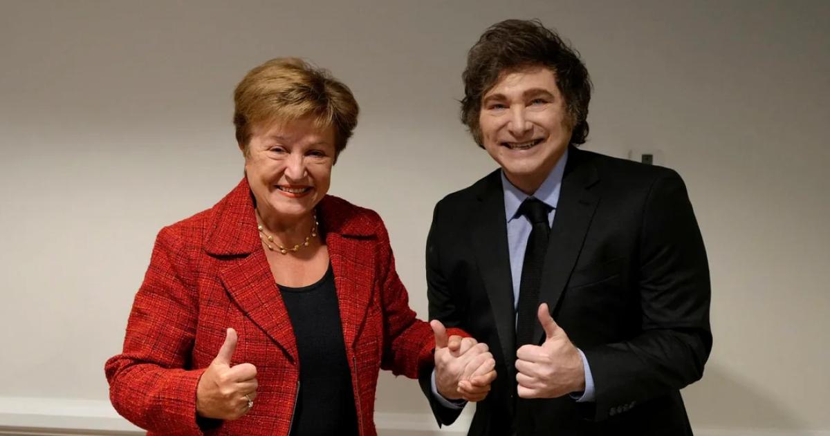 Milei y Caputo se reuniraacuten recieacuten el martes con la jefa del FMI