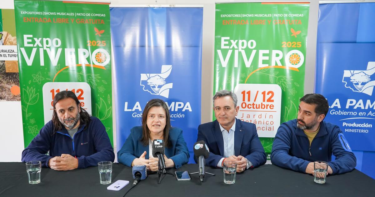 La 13deg Expo Vivero se realizaraacute el 11 y 12 de octubre en Toay